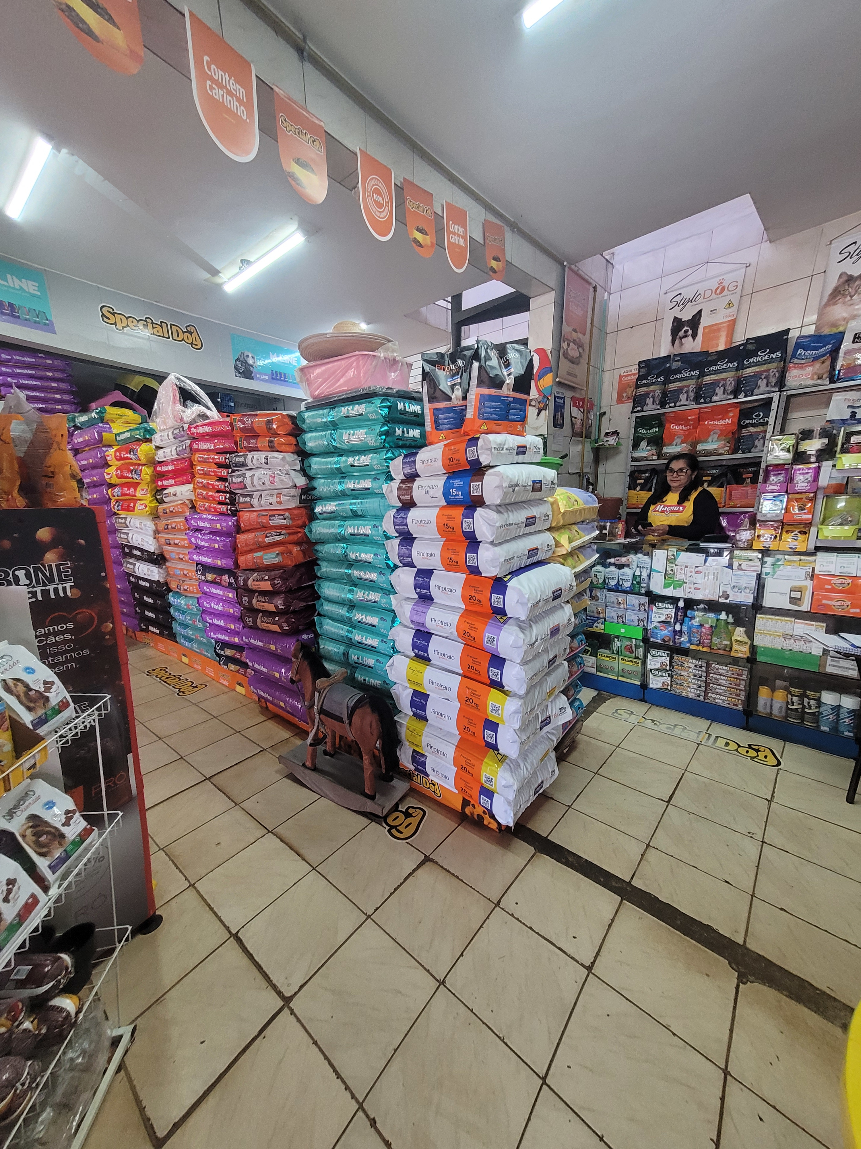 Agropecuária Boa Sorte | Interior da Loja em Valparaíso de Goiás
