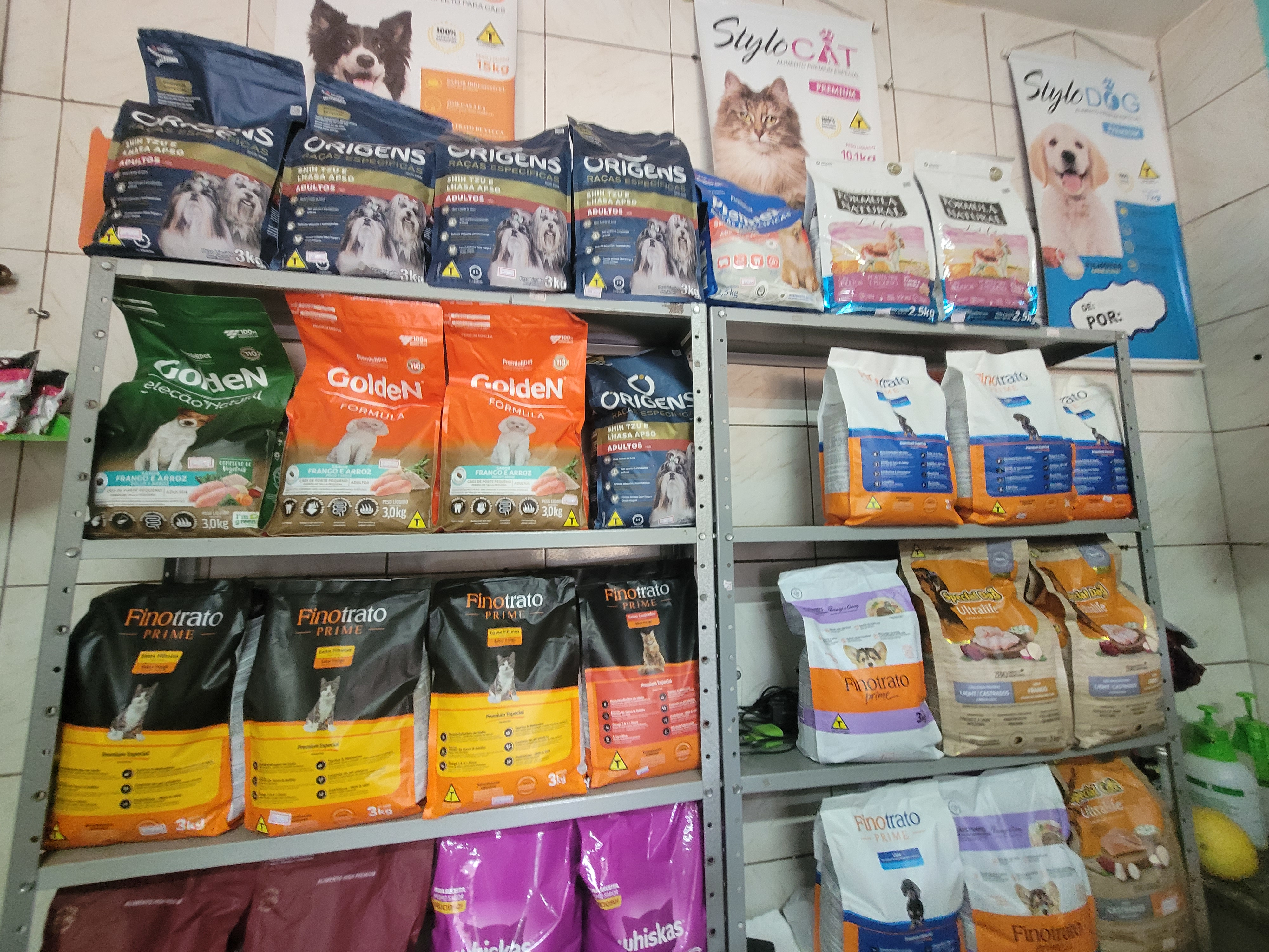 Rações para cães e gatos